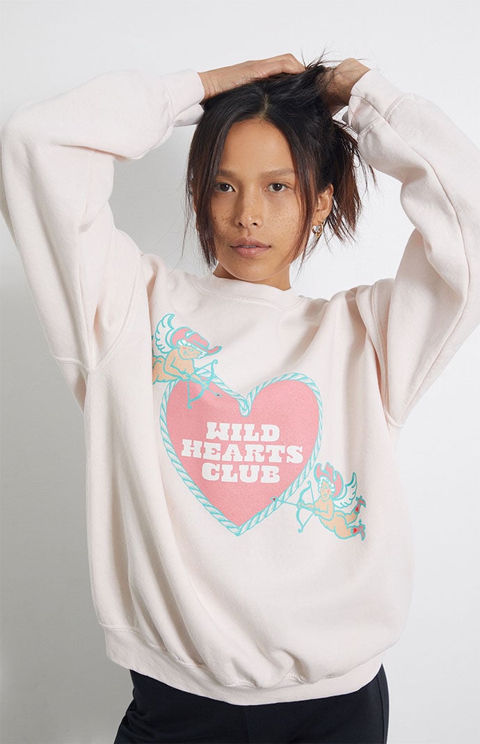 Heart sale club sweater