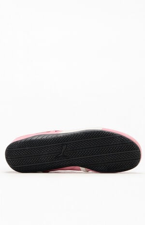 Women's Pink & White Speedcat Ballet Sneakers image number 4