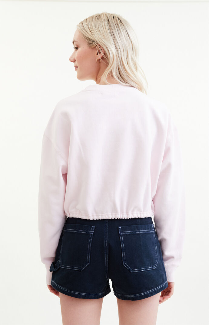 Zion Drawcord Crew Neck Sweatshirt