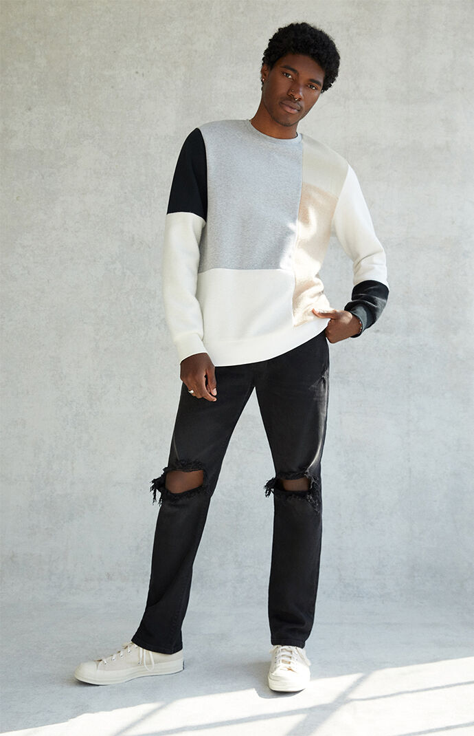 Loose Comfort Black Jeans