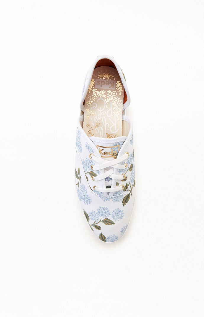 Women's Eco Blue Vintage D'Orsay Sneakers