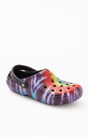 Classic Lined Tie-Dyed Clogs image number 1