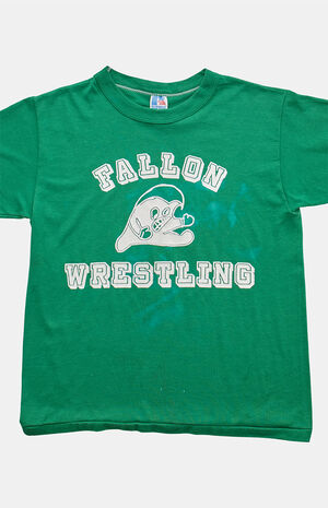 80s Fallon Wrestling Russell Graphic T-Shirt image number 2