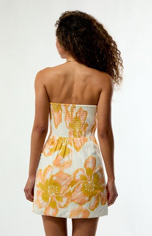 Floral Trippin Mini Dress image number 4
