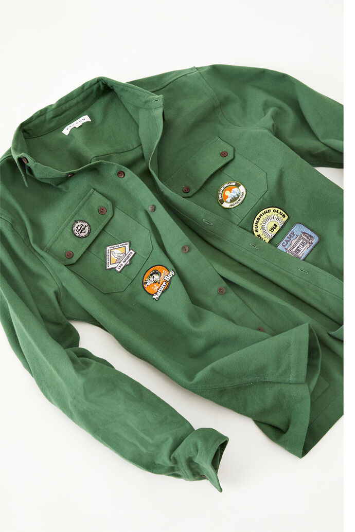 Boy Scout Button Up Shirt