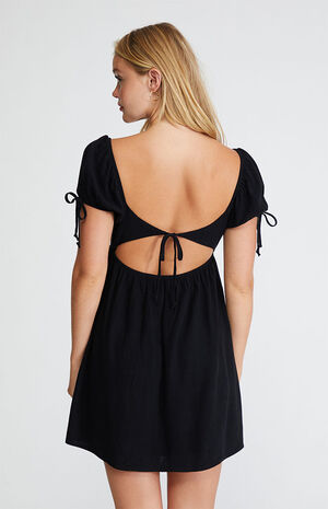 Open Back Babydoll Dress image number 4