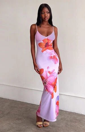 Alaina Floral Maxi Dress image number 1