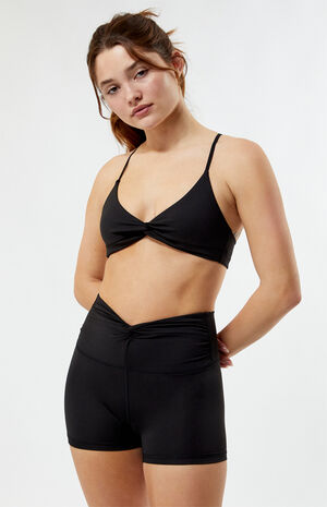 PAC WHISPER Active Twist Front Hot Biker Shorts image number 2