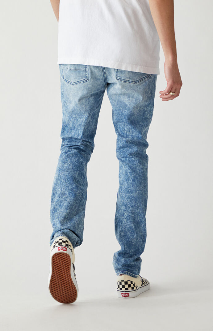 Medium Indigo Stacked Skinny Jeans