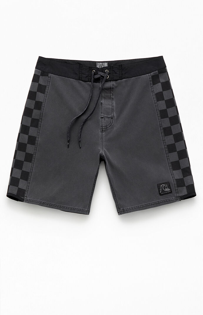 Quiksilver Original Arch Hempstretch 18 Boardshorts Black Size 28