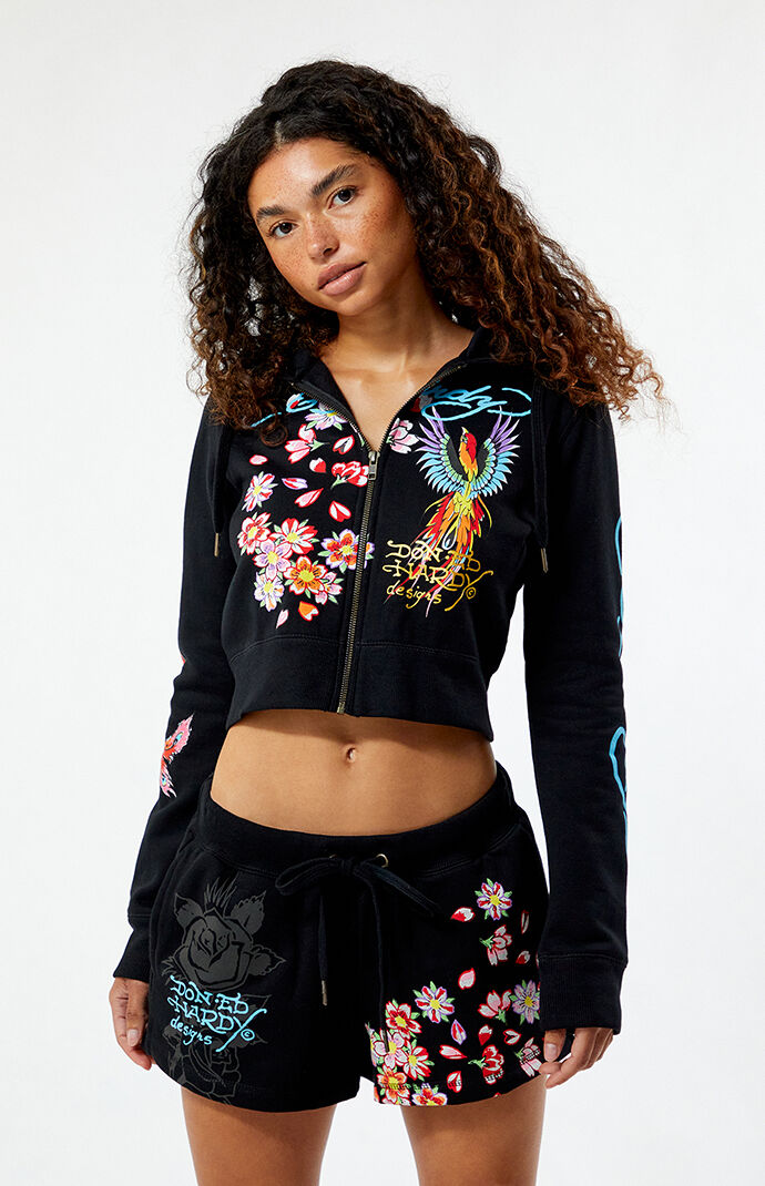 Ed Hardy Phoenix Y2K Sweat Shorts | Pacsun Ed Hardy Phoenix Y2K Sweat Shorts | Pacsun