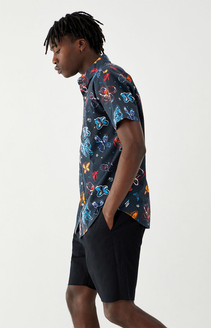 Bloom Woven Button-Up Shirt
