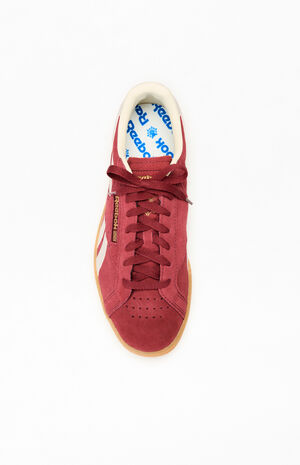 Burgundy Club C Grounds UK Sneakers image number 5