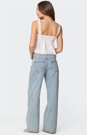 Linn Babydoll Gingham Top image number 5