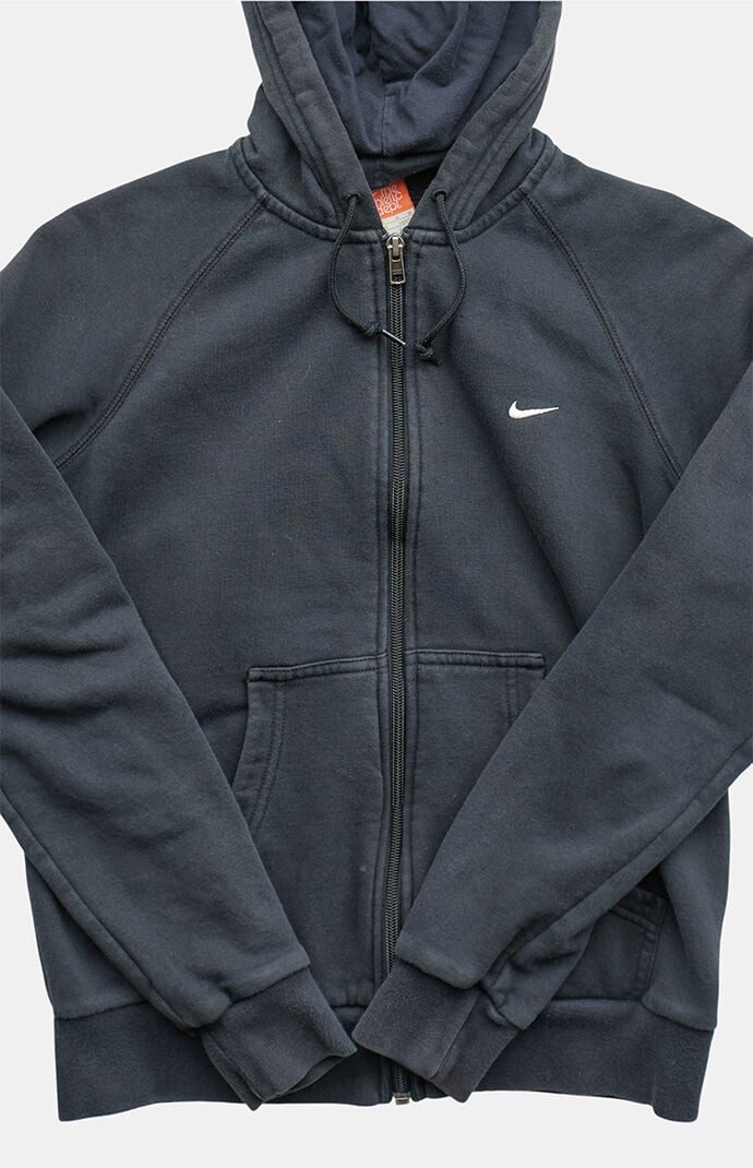 PS VINTAGE 2000s Black Nike Full Zip Hoodie | Pacsun