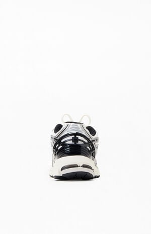 Silver Metallic & Black 1906R Shoes image number 3