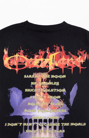 Ozzfest 2 Sided T-Shirt image number 4