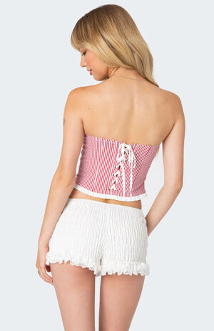 Hamilton Pinstripe Poplin Corset image number 5