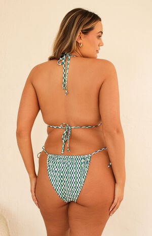 Presley Tie String Bikini Bottom image number 3