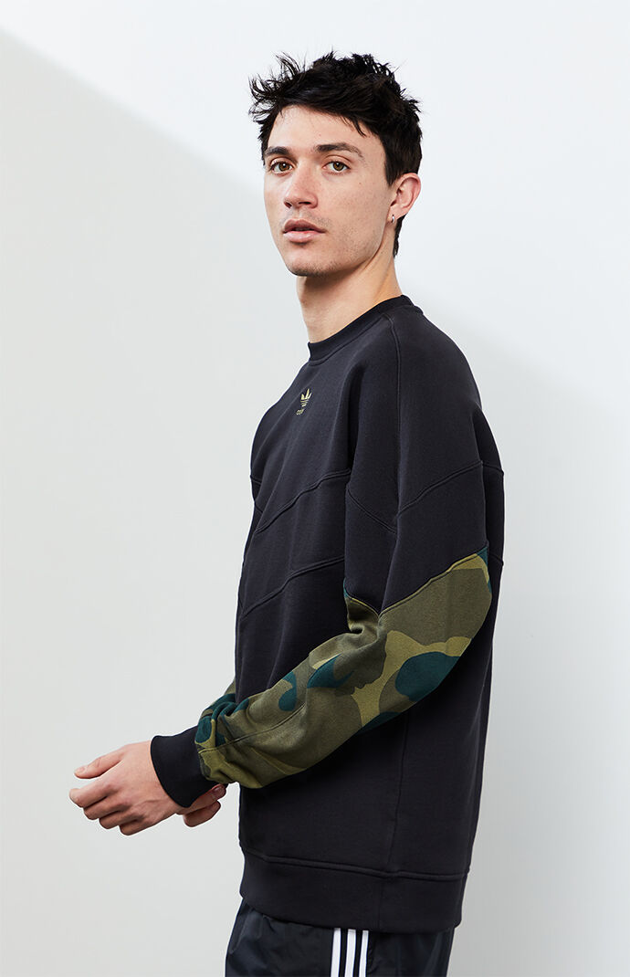 Camo Crew Neck Sweater