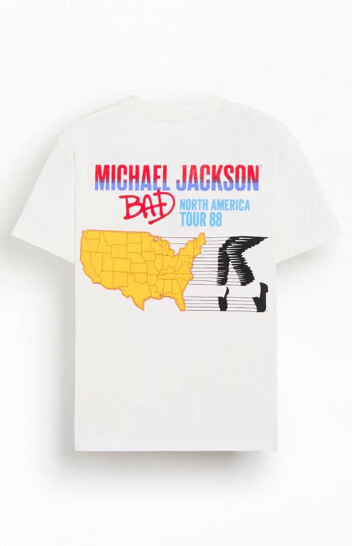 マイケル・ジャクソン バッドツアー88 Tシャツ Vintage Michael Jackson Bad Tour Tokyo Japan 1988 King of Pop Beat