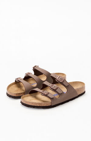 Women's Florida Soft Footbed Sandals Mocha image number 2