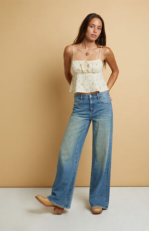 Tie Front Trim Cami image number 4