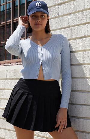 Light Blue Shannon Cardigan image number 1