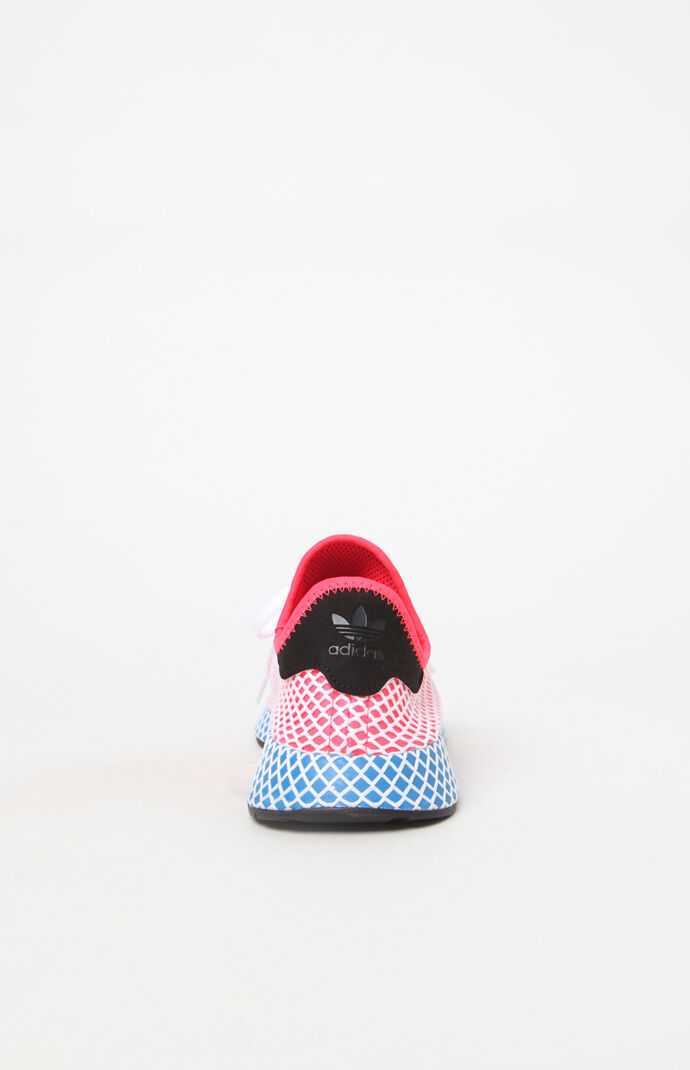 adidas Women s Red Deerupt Runner Sneakers PacSun