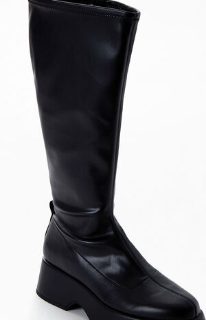 Women's Kimberly Faux Leather Knee High Boots image number 6
