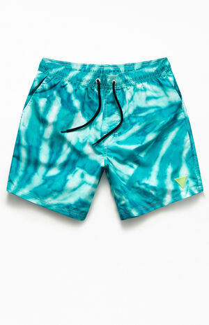 Printed 16" Swim Trunks Printed 16" Swim Trunks image number null
