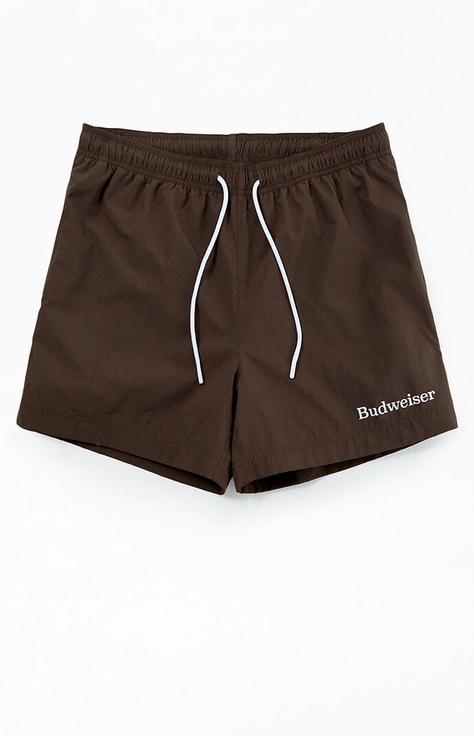 Budweiser By Pacsun Logo 6.5" Volley Swim Trunks