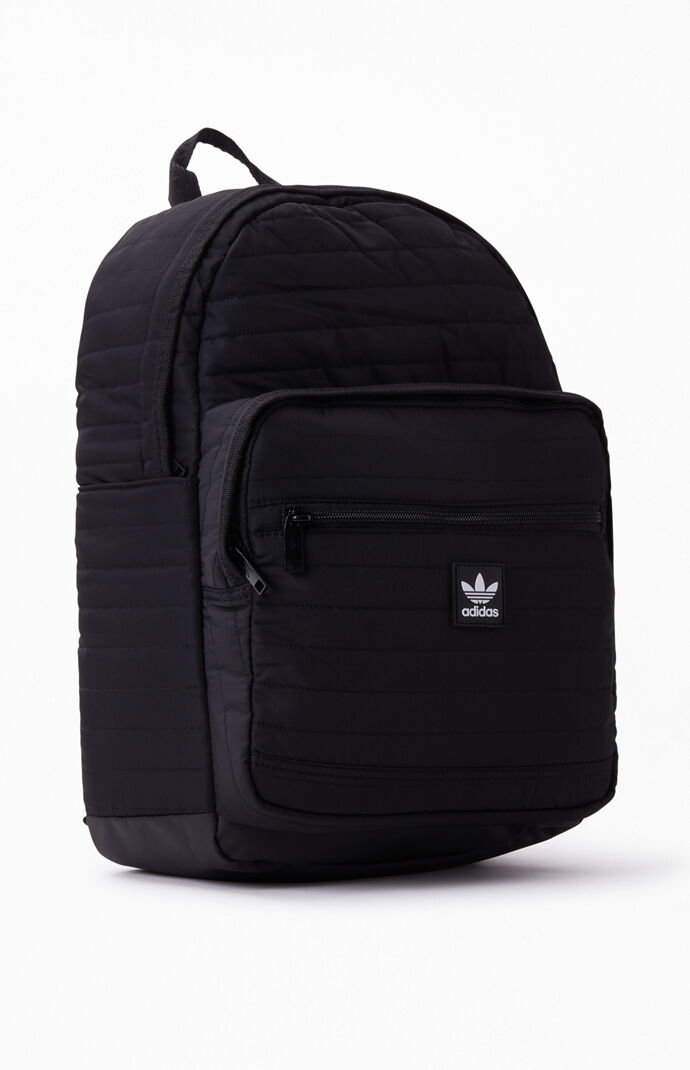 adidas Originals Black Quilted Trefoil Backpack | PacSun