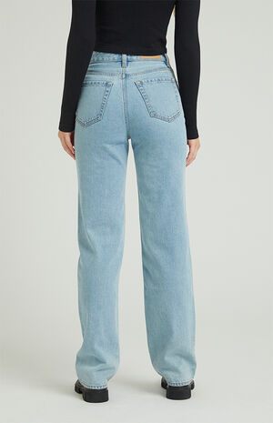 '90s Boyfriend Jeans Light Indigo image number 4