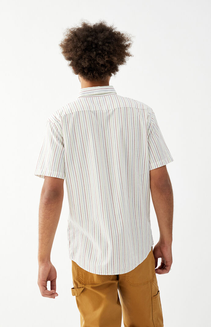 Cassidy Stripe Woven Camp Shirt