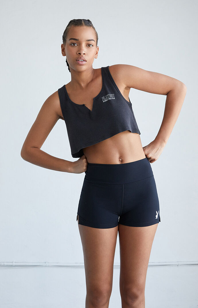 By PacSun Slit Bike Shorts