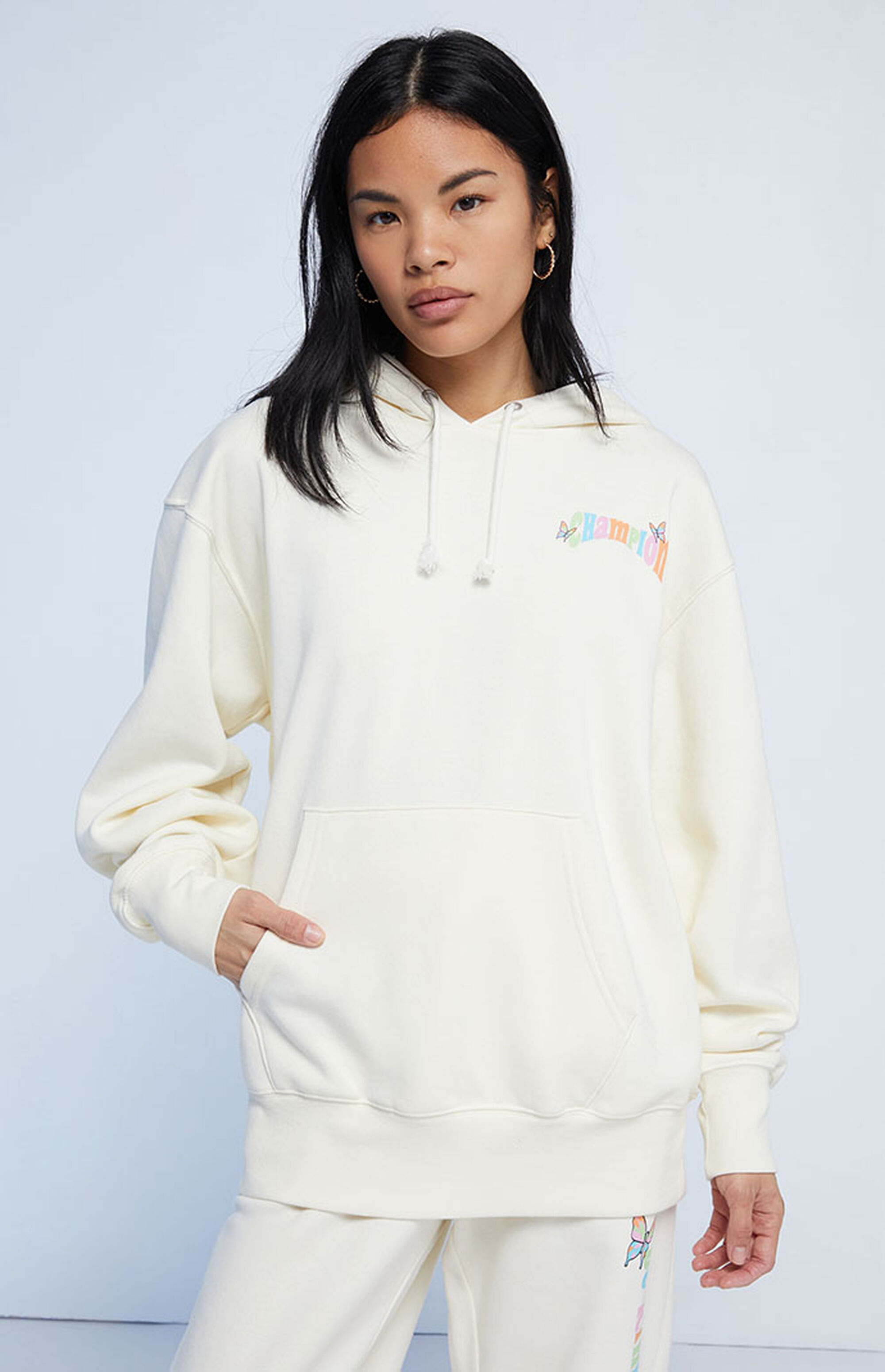 Champion Lightweight Oversized Fleece Hoodie | PacSun