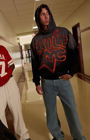 Distressed Hoodie image number 1