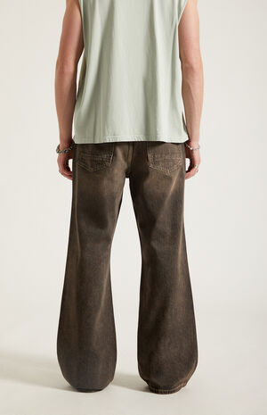 Jordan Baggy Bootcut Jeans Washed Brown image number 4