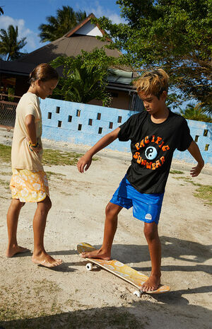 Dolphin Binding Swim Trunks image number 1