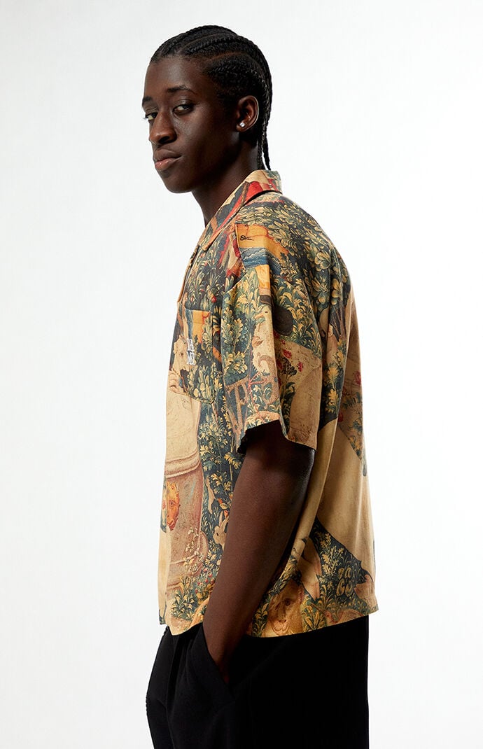 The Met x Pacsun French Tapestries Camp Shirt