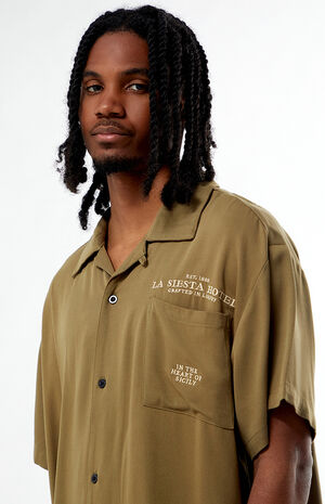 LA Siesta Woven Camp Shirt image number 3