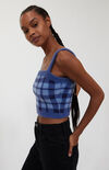 Fuzzy Square Neck Tank Top Fuzzy Square Neck Tank Top image number null