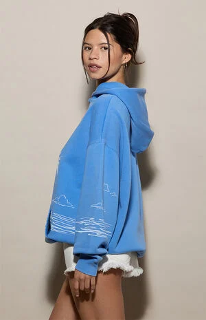 Beautiful Life Oversized Hoodie image number 3
