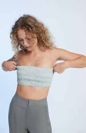 Ruched Tube Top image number 2