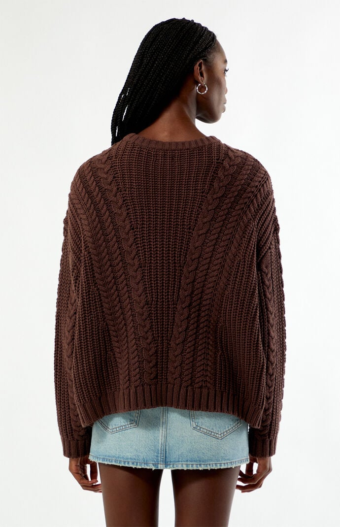 Your Favorite Magnolia Cable Knit Oversized Sweater