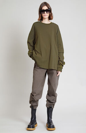 Organic Forest Night Hugh Long Sleeve T-Shirt image number 1