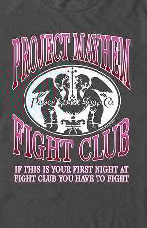 Project Mayhem Fight Club T-Shirt image number 2