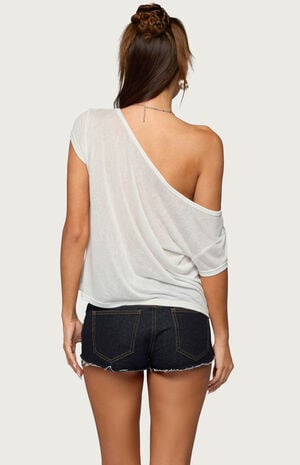 Amora Off Shoulder Sheer Top image number 3