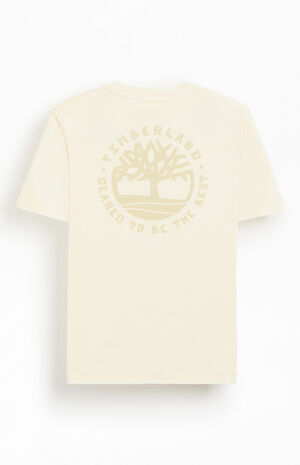Cream Garment Dye T-Shirt image number 1